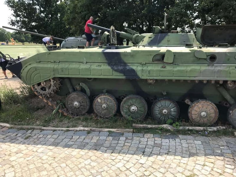 Prague: Tank Ride Experience - Choosing between three activity packages