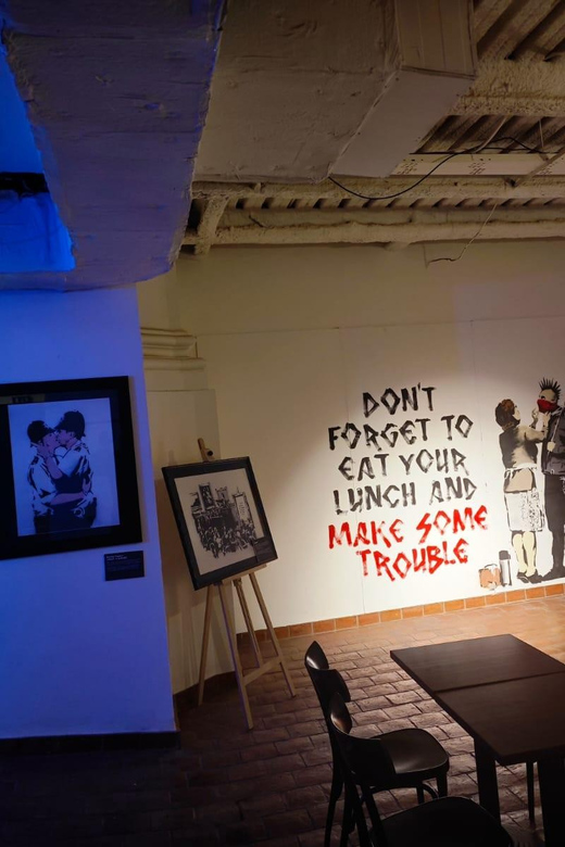 Prague: The World of Banksy Immersive Experience Ticket - Key points to know before you go