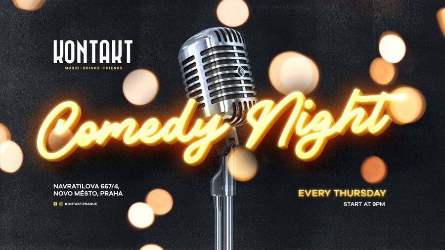Prague: Thursday Night Stand Up Comedy In English - The Comedy Begins With the Host