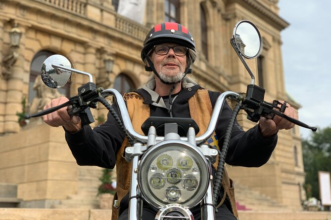 Prague Trike & e-Scooter Tour: Castle Viewpoints & Charles Bridge - Starting at Maltezske Square with a proper test ride