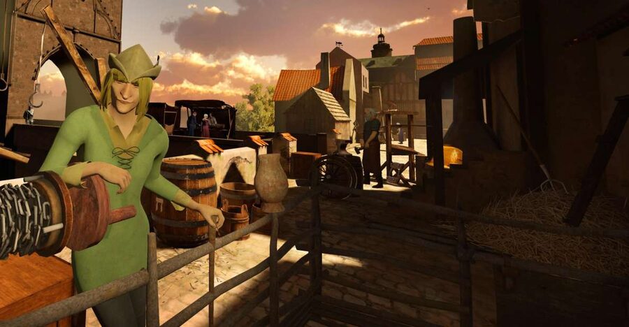Prague: Virtual-Reality Time-Travel Experience to 1593 - Key points at a glance