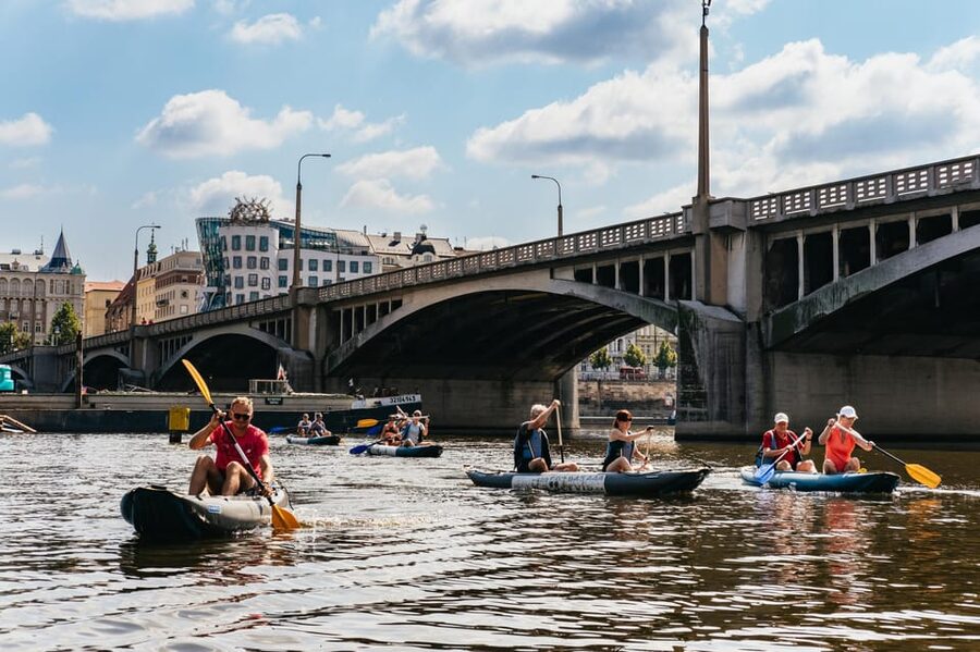 Prague: Vltava River Guided Canoeing Tour - Best seasons and weather warnings