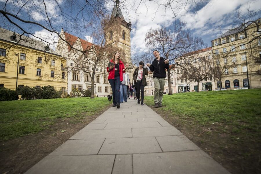 Prague: World War 2 and Operation Anthropoid Walking Tour - Reaching St. Cyril and Methodius Cathedral