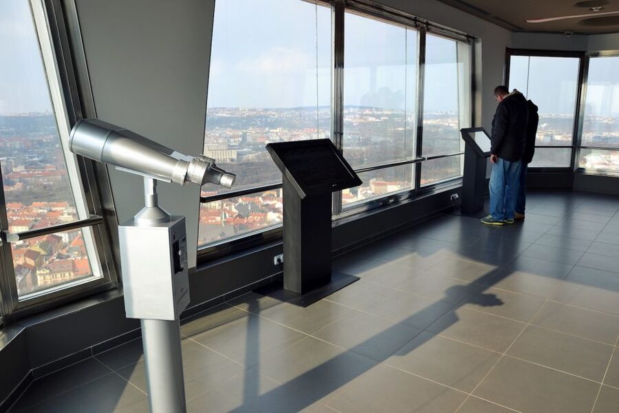 Prague: Žižkov TV Tower Observatory Entry Ticket - Cabin One: towers from around the world