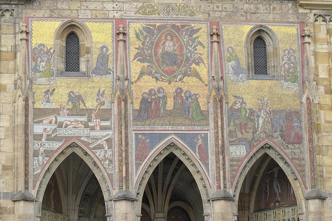 Private Prague Castle Tour with a Czech Guide, meet up at hotel - St. Vitus Cathedral: the centerpiece of the visit