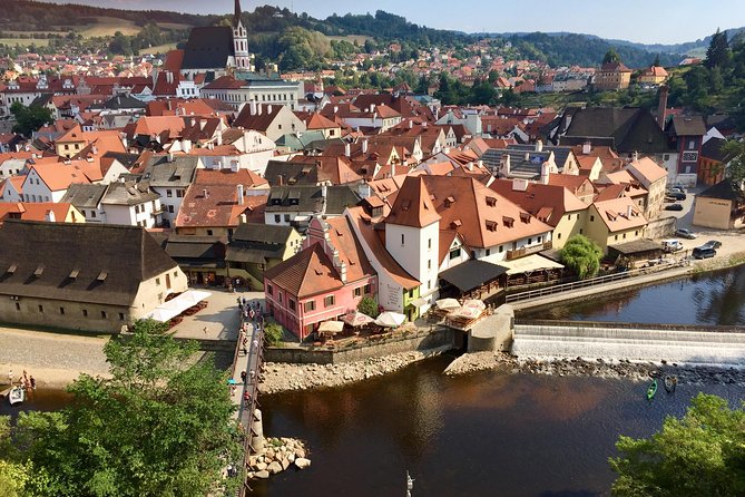 Private Tour: Cesky Krumlov Day Trip from Prague - St. Vitus Church in a compact 15-minute stop