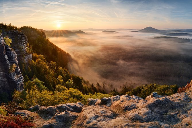 Private Tour: The Best Of Saxon Switzerland From Prague: Bastei Bridge & Dresden - Bastei Bridge above the Elbe canyon