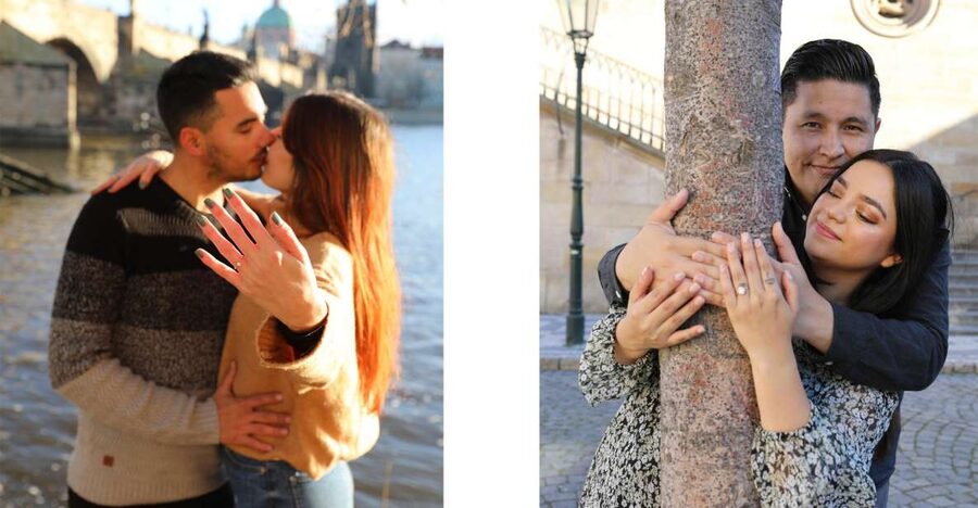 Professional photoshoot at Charles Bridge & Kampa island - What happens during 15 minutes