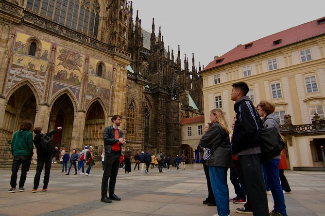Royal Splendor Unveiled Private Prague Castle Interior Tour - The third courtyard puts the cathedral in context