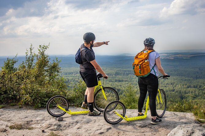 Scooter downhill tour from Děčínský Sněžník - Starting in Děčín at 9:30 am
