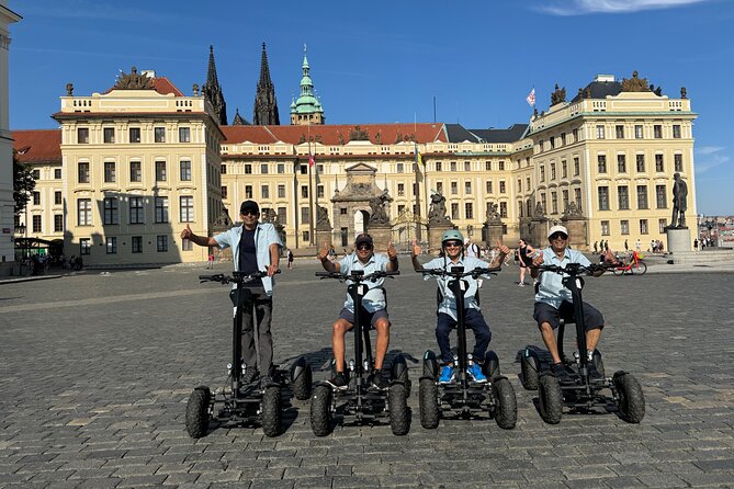 Scooter tours to Prague Castle and views. - Why a seated scooter is useful in Prague
