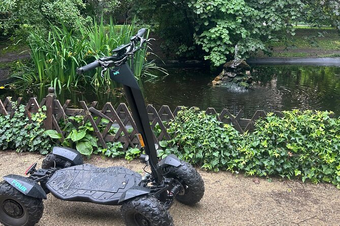 Scooter tours to Prague Castle and views. - The guide, languages, and group size