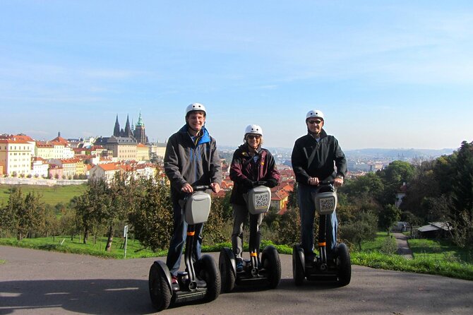 ️ Segway Fun Tour of Prague to Castle and Strahov Monastery viewpoint & Brewery - Minibus transfer and Segway training
