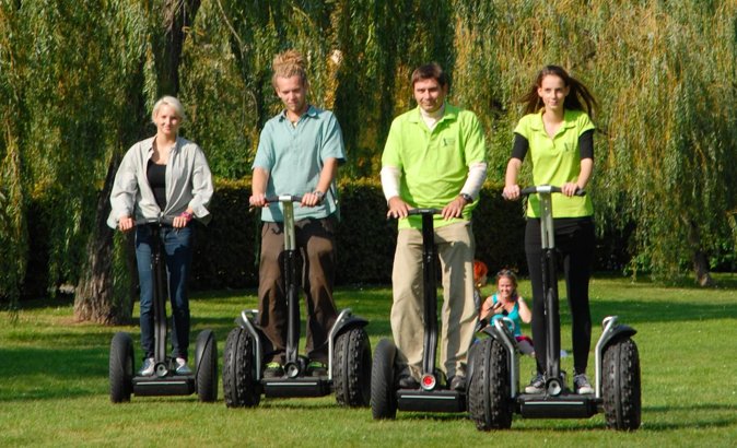 ️ Segway Fun Tour of Prague to Castle and Strahov Monastery viewpoint & Brewery - Parks, Střešovice, and St. Norbert