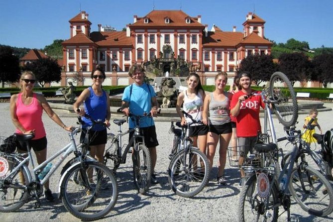 Self-Guided City Bike Tours - Letna Beer Garden and the best view break