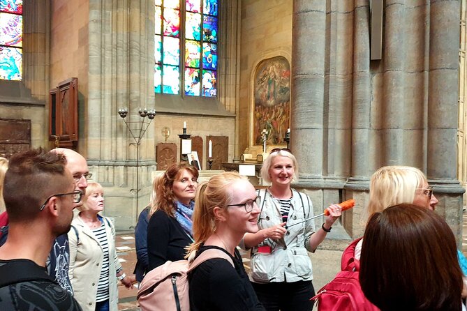 Skip the line: Prague Castle Interiors Tour with Local Guide - St. George’s Basilica offers a welcome change