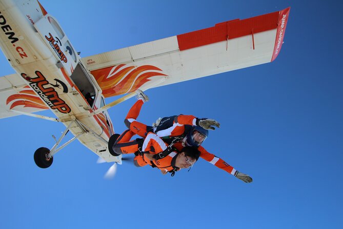 Tandem Skydiving in Prague - Tandem Jump with transfers! - Food, timing, and the real value of $311.19