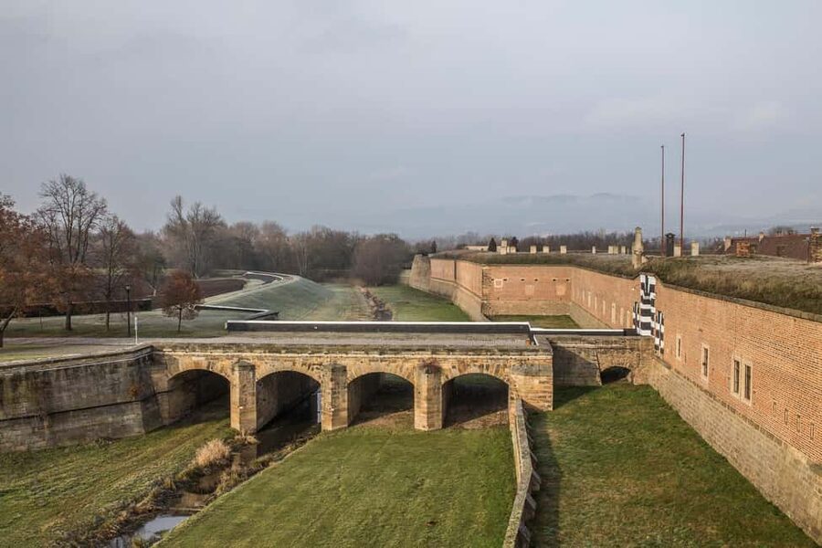 Terezin Concentration Camp w/Holocaust Historian SMALL GROUP - Prayer room, National Cemetery, and railway remains