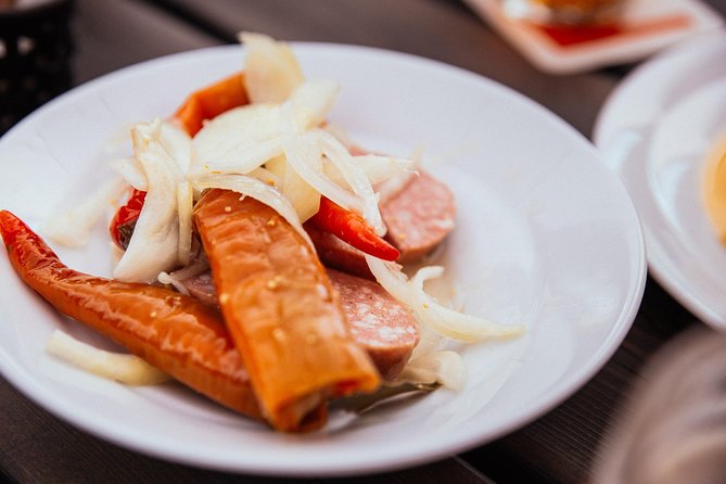 The 10 Tastings of Prague With Locals: Private Food Tour - The Žižkov Television Tower and farm market cheese
