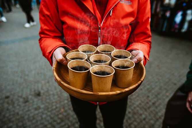 Tour 3 Magical Prague Markets with Locals, Christmas Goodies incl - The food tells you more than a stall sign