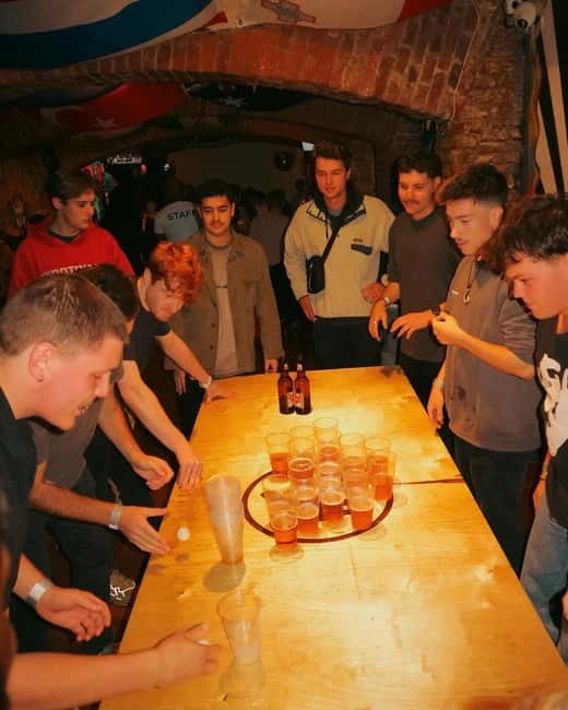 Ultimate Unlimited Beer Pong with Czech Beer - Who will enjoy this most