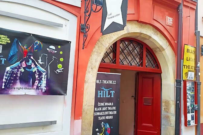 Underground Black Light Theatre Interactive Show in Prague - Seating comfort and the small-room tradeoff