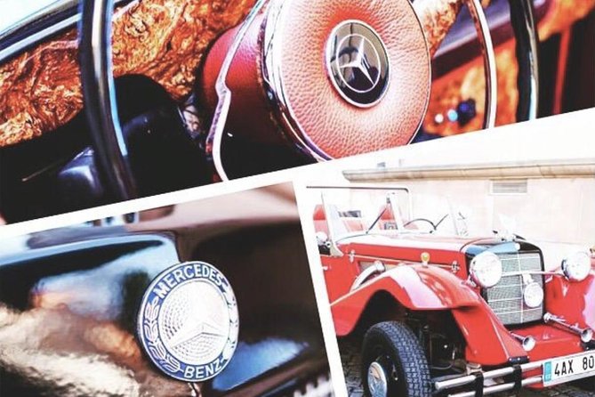 Vintage Cars Prague - Sightseeing Tour 90min / 1-6 pers. - Queen Anne’s Summer Palace and the Castle view