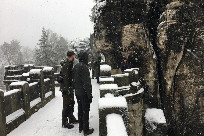 Winterland Tour to Bohemian and Saxon Switzerland from Prague - Lunch and warm drinks in Bohemian Switzerland